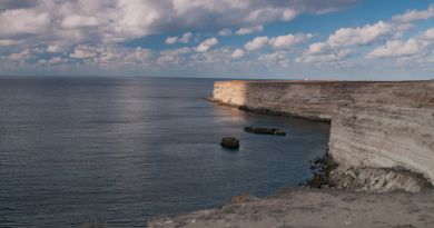 Крымские Мальдивы: Тарханкут, Розовое озеро и Беляус. — фото 3