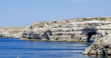 Крымские Мальдивы: Тарханкут, Розовое озеро и Беляус. — фото 4